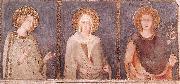 St Elisabeth, St Margaret and Henry of Hungary Simone Martini